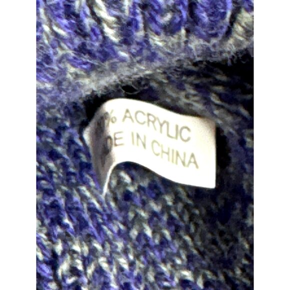 BALTIMORE RAVENS MILLER LITE PURPLE MARBLED UNISEX POM BEANIE New without tag - Picture 5 of 5